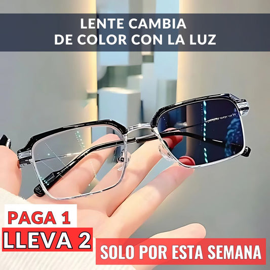 Oferta X 2 - Gafas de lectura multifuncionales que cambian de color
