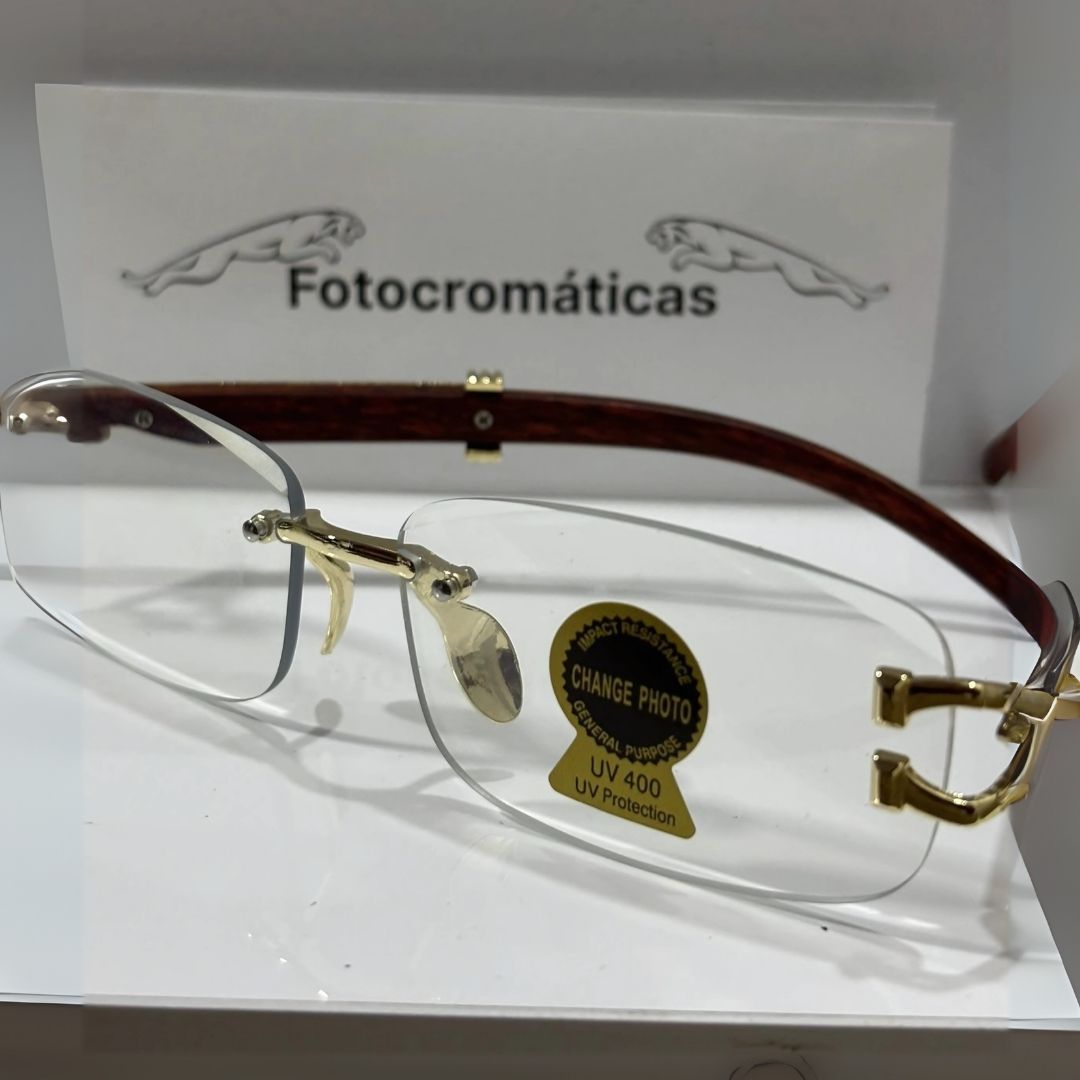 Lentes con Cristal FotoCromatico - 30% Descuento