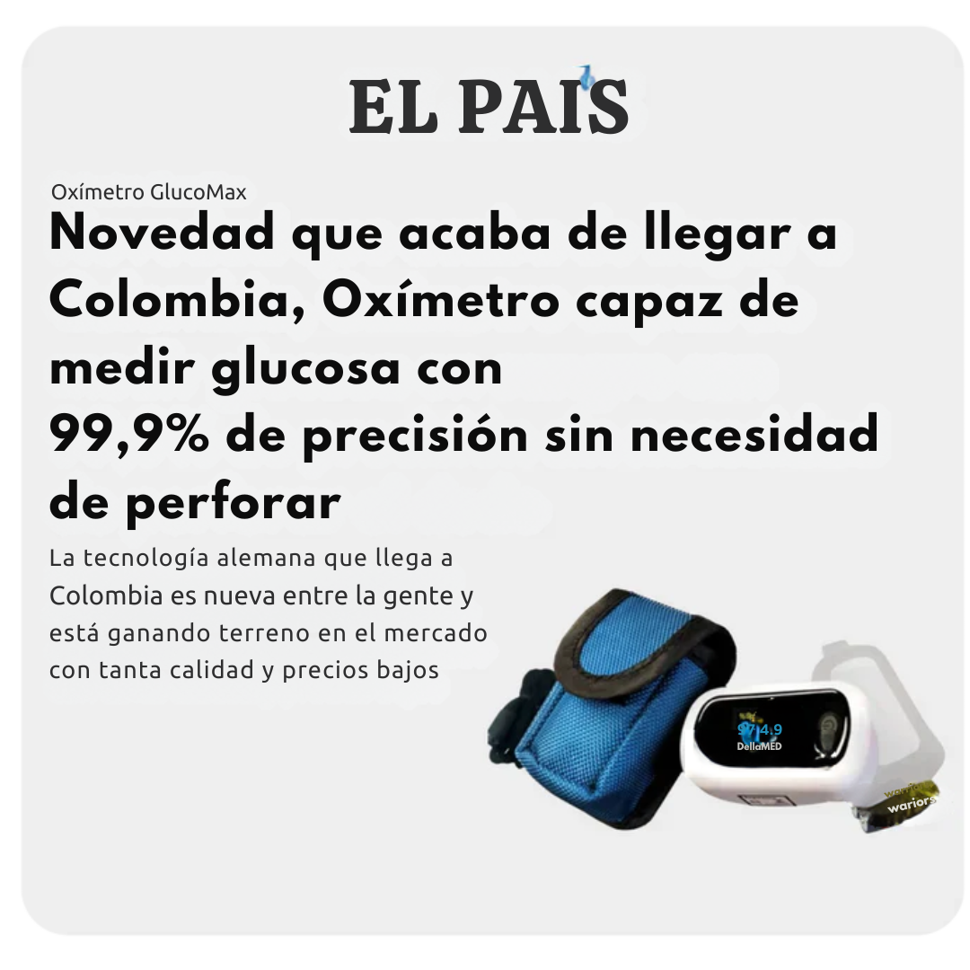 Promoción Por Black Friday 80% de descuento - Medidor de Glucosa Multifunción Siemens 3 en 1, pulso, glucosa y presión + Envío gratis