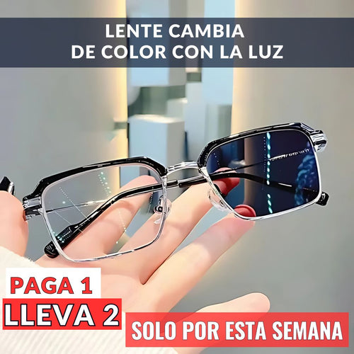 Oferta X 2 - Gafas de lectura multifuncionales que cambian de color