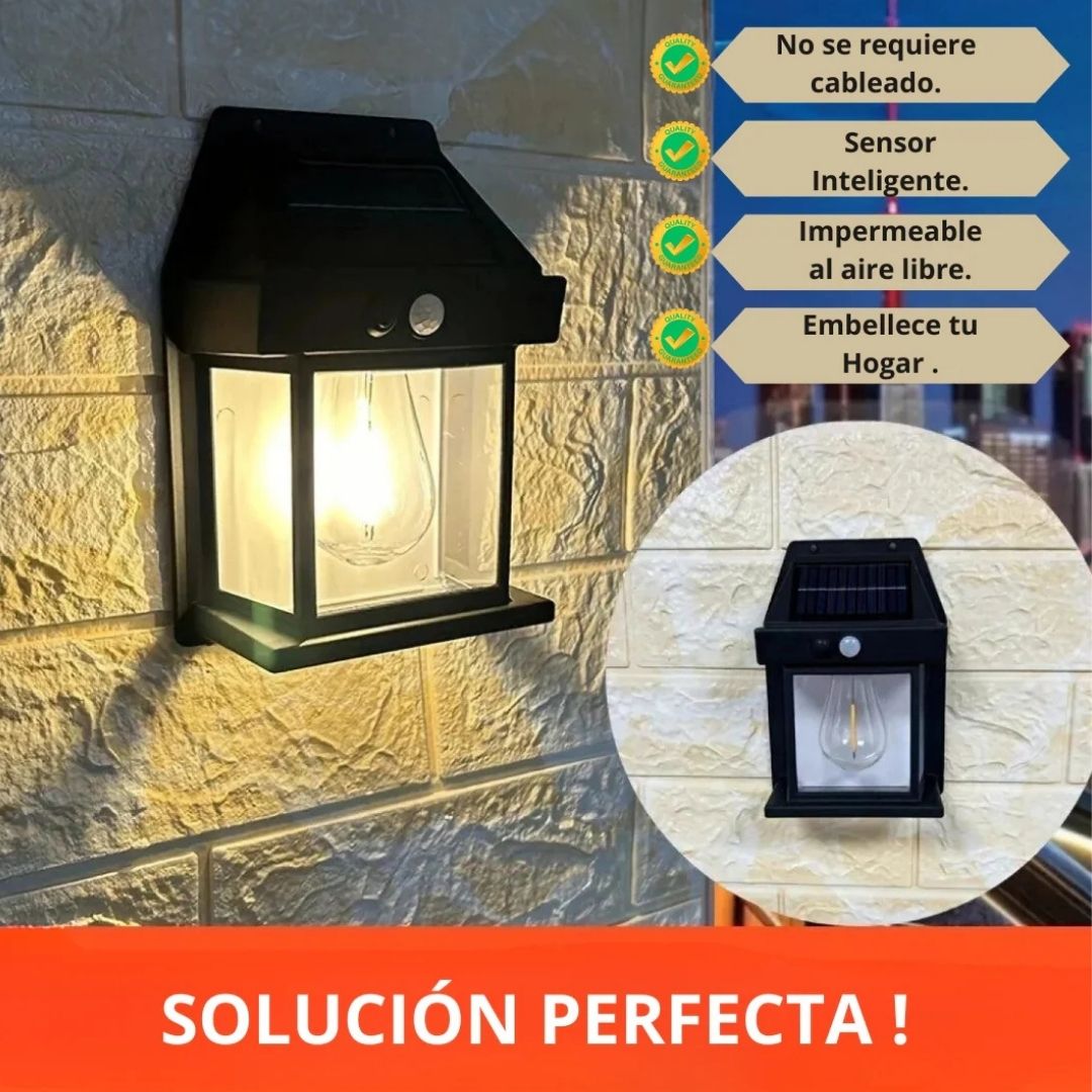 Reflector con Carga Solar y Sensor de Movimiento - Oferta 2x1