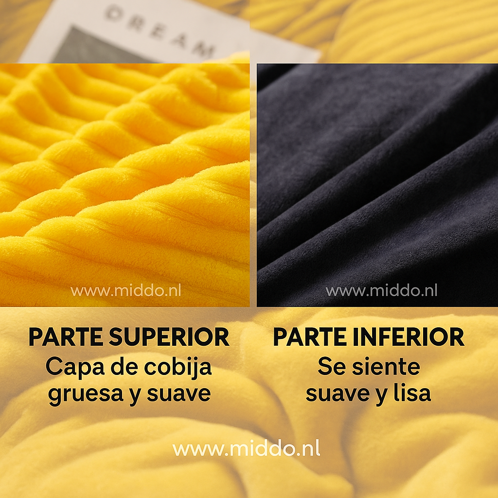 Funda nórdica de terciopelo polar | ¡Extra cálida en los días fríos! - 50% de Descuento