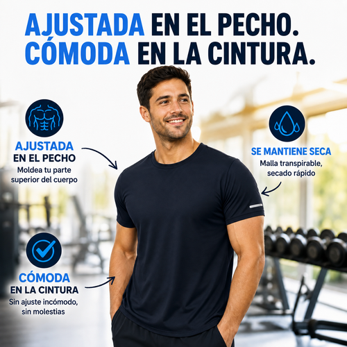 DryFlex Pro™ — La camiseta con efecto muscular - LLEVA POR PAQUETES CON DESCUENTO