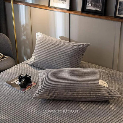 Funda nórdica de terciopelo polar | ¡Extra cálida en los días fríos! - 50% de Descuento