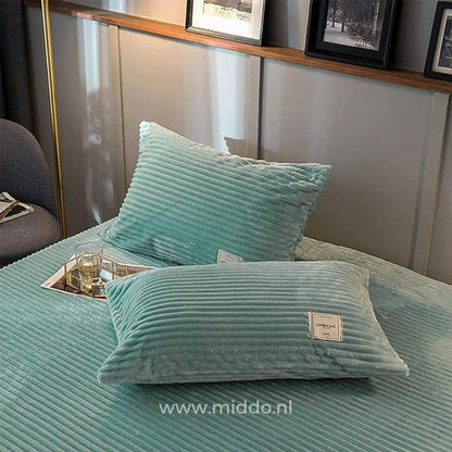 Funda nórdica de terciopelo polar | ¡Extra cálida en los días fríos! - 50% de Descuento