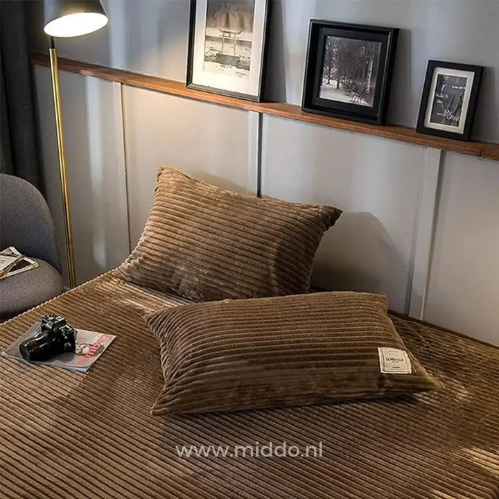 Funda nórdica de terciopelo polar | ¡Extra cálida en los días fríos! - 50% de Descuento