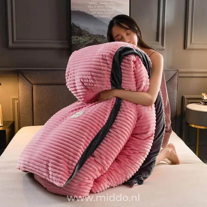 Funda nórdica de terciopelo polar | ¡Extra cálida en los días fríos! - 50% de Descuento