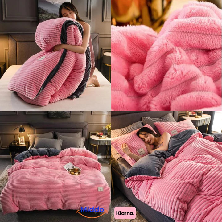 Funda nórdica de terciopelo polar | ¡Extra cálida en los días fríos! - 50% de Descuento