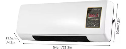 Aire Calefactor Acondicionado Portatil Pared 2 en 1 BLUE MAX